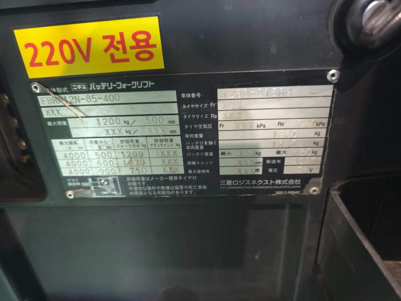 니찌유 FBRM12N-85 사진 4