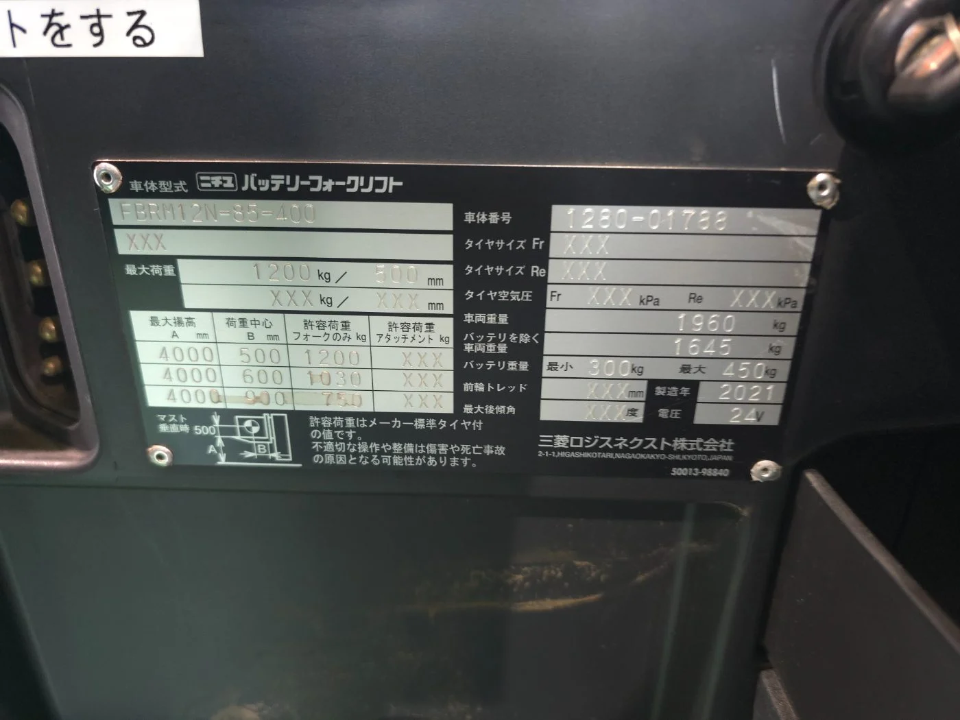 니찌유 FBRM12N-85 사진 8